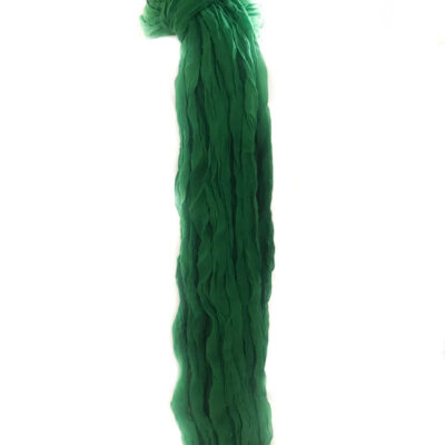 Indian Cotton Crinkle Scarf plain Green