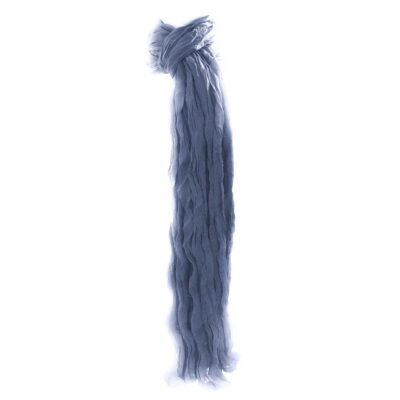 Indian Cotton Crinkle Scarf plain Grey