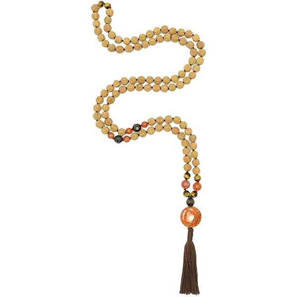 Rudraksha Mala 108 Beads Agate