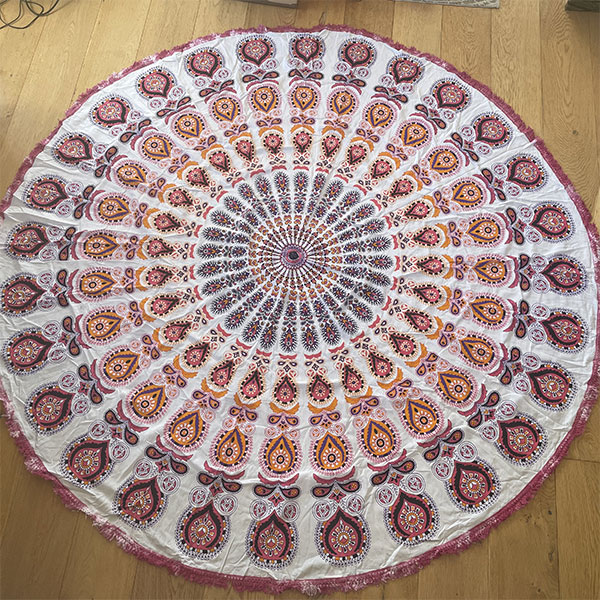 Pink Mandala Circle