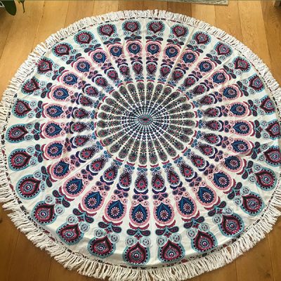 White Mandala Circle