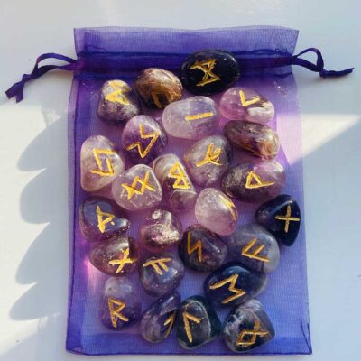 Amethyst Rune Stones