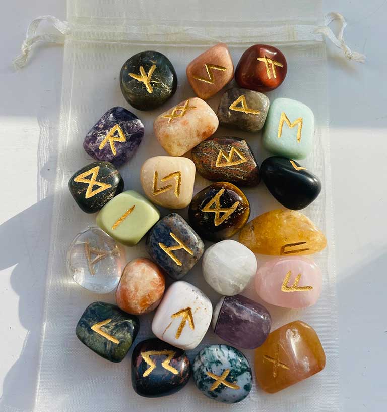 Mixed Rune Stones - Inspired Presence