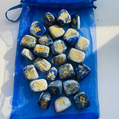 Lapis Lazuli Rune Stones